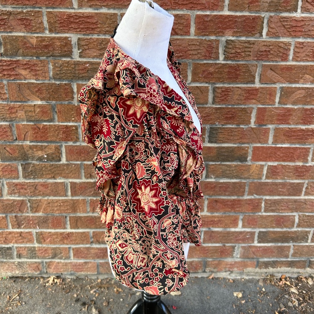 House of Harlow 1960 Jipur floral top size S - Picture 3 of 5